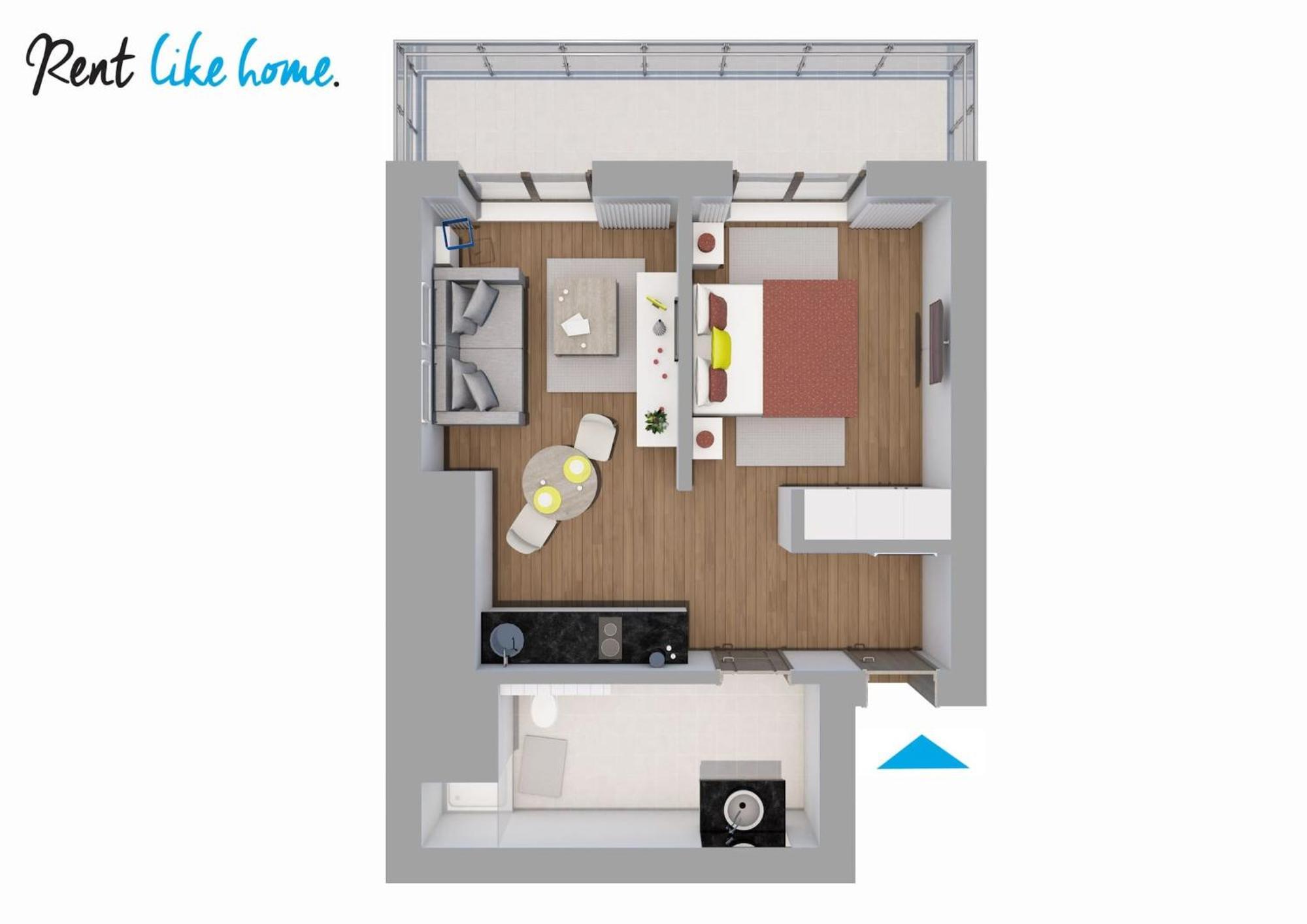 Rent Like Home - Oxygen Wronia 45 II Varsó Kültér fotó